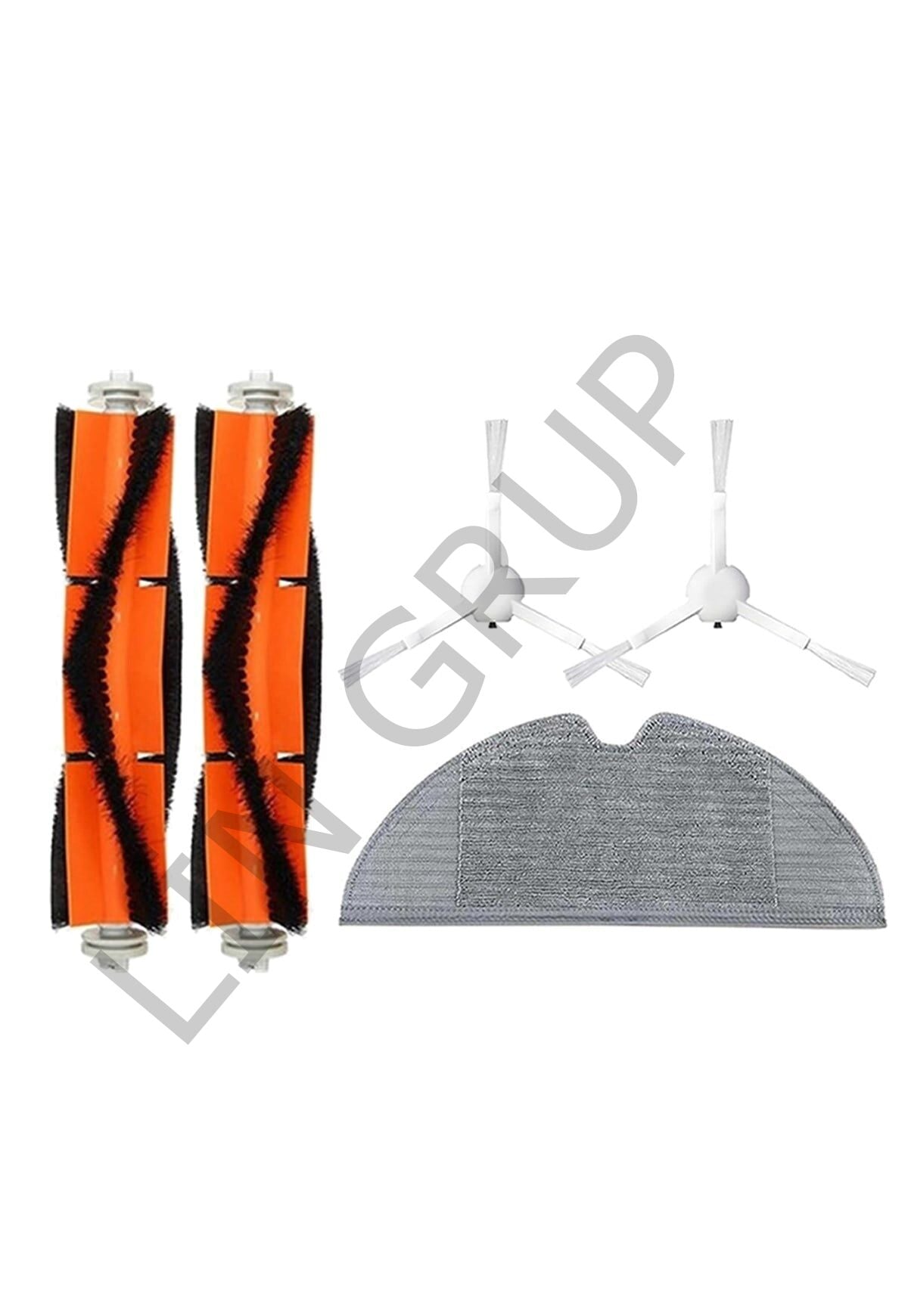 Xiaomi Trouver LDS Robot Süpürge Uyumlu 5'li Yedek Parça Seti