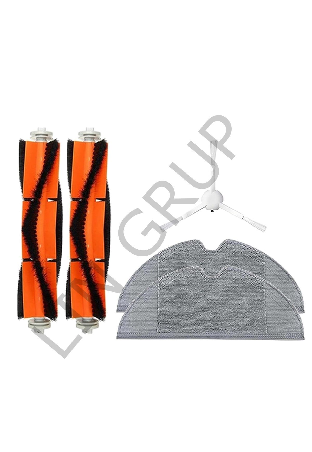 Xiaomi Trouver LDS Robot Süpürge Uyumlu 5'li Yedek Parça Seti