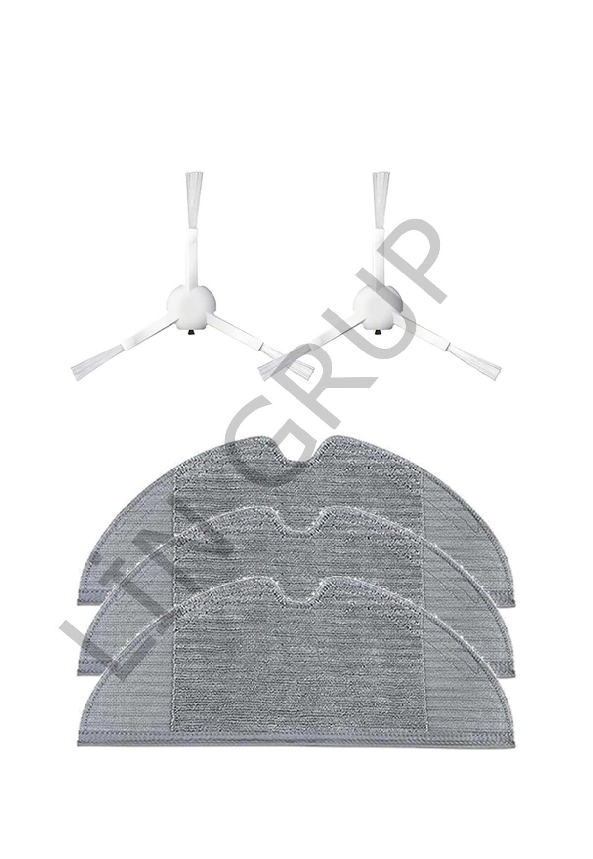 Xiaomi Trouver LDS Robot Süpürge Uyumlu 5'li Yedek Parça Seti