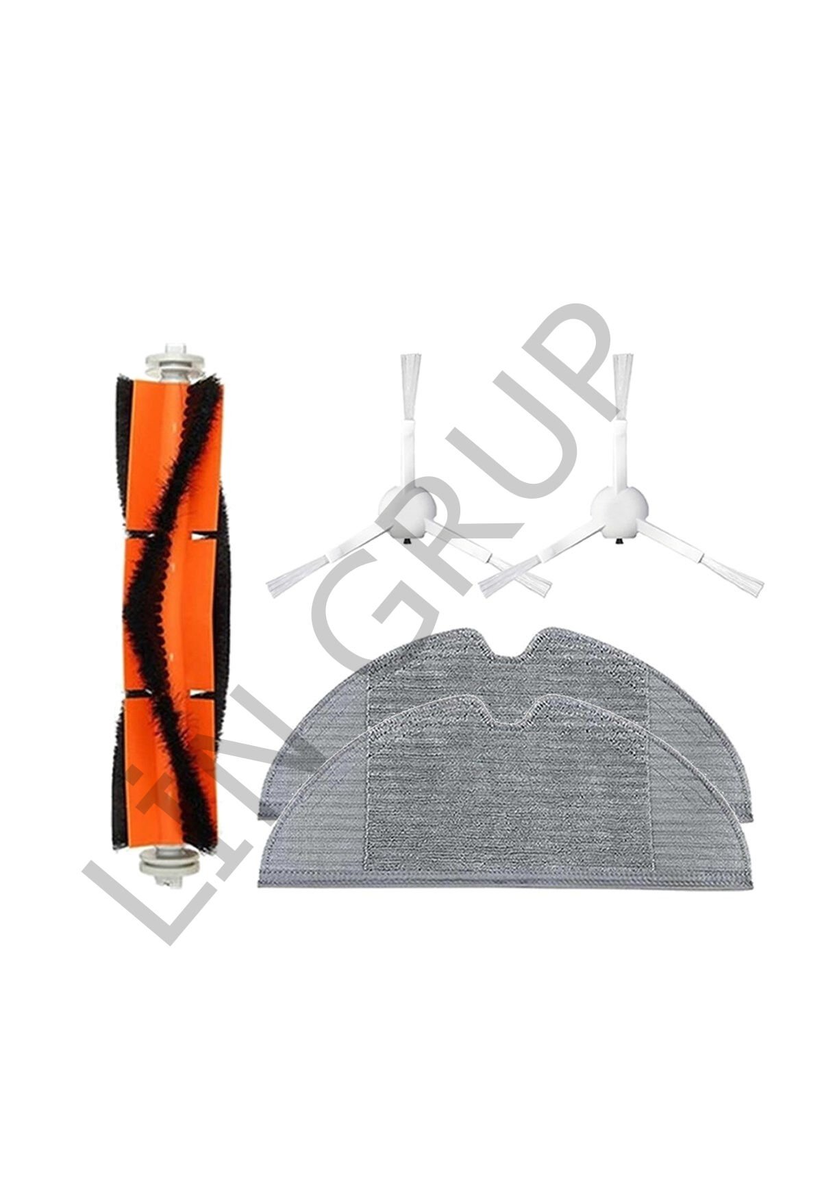 Xiaomi Trouver LDS Robot Süpürge Uyumlu 5'li Yedek Parça Seti