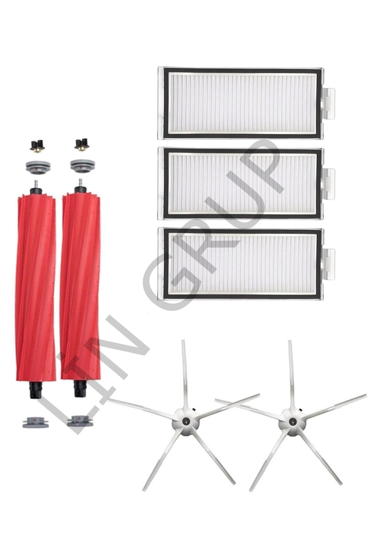Roborock Q7 Max  Robot Süpürge Uyumlu 7'li Yedek Parça Seti