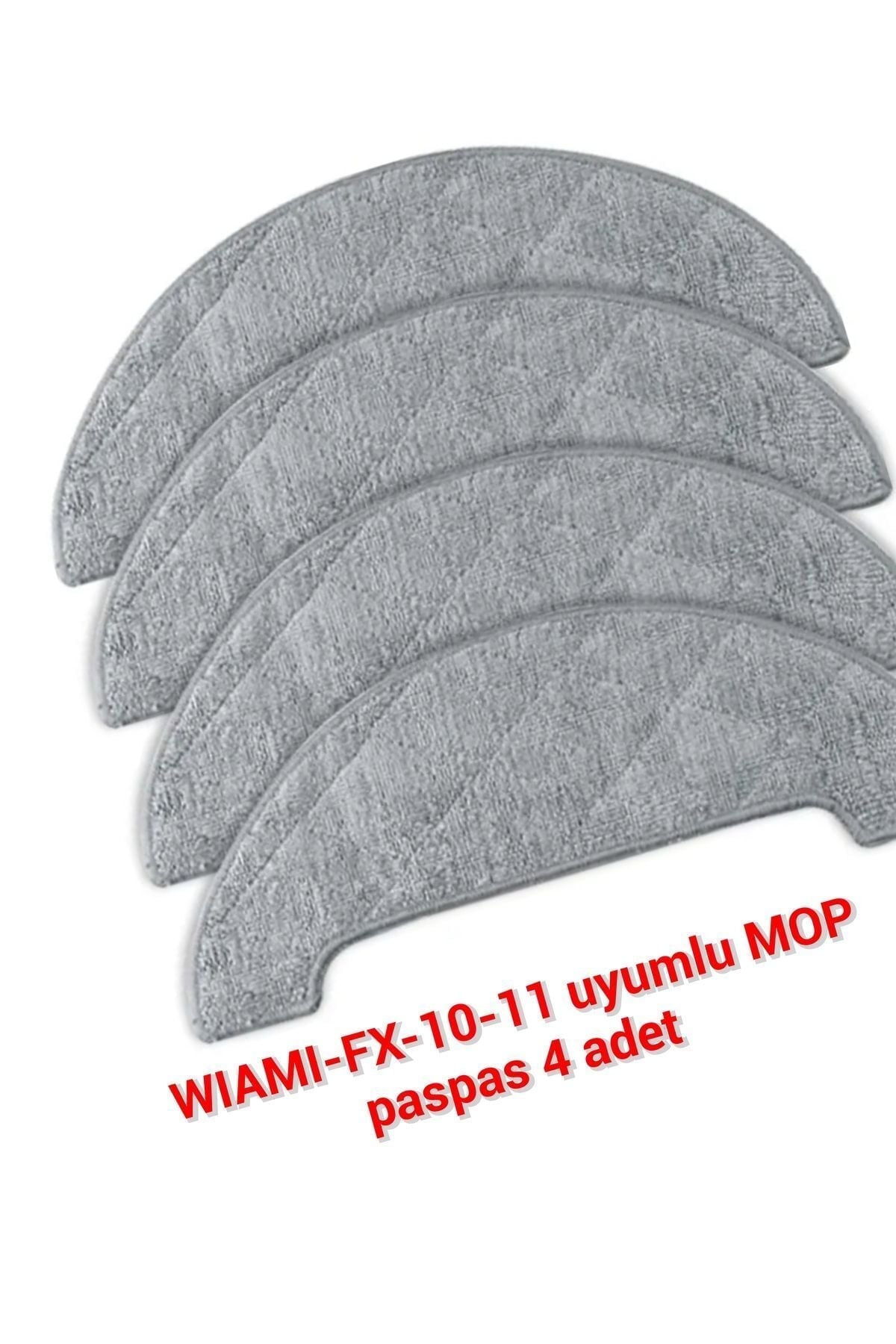 Wiami FX-10 ve FX-11 4 adet mop paspas bezi mikrofiber