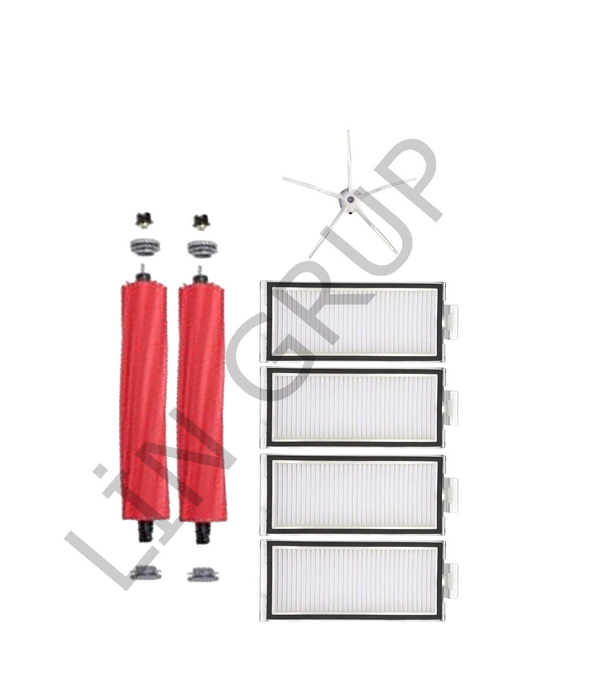 Roborock Q7 Max  Robot Süpürge Uyumlu 7'li Yedek Parça Seti