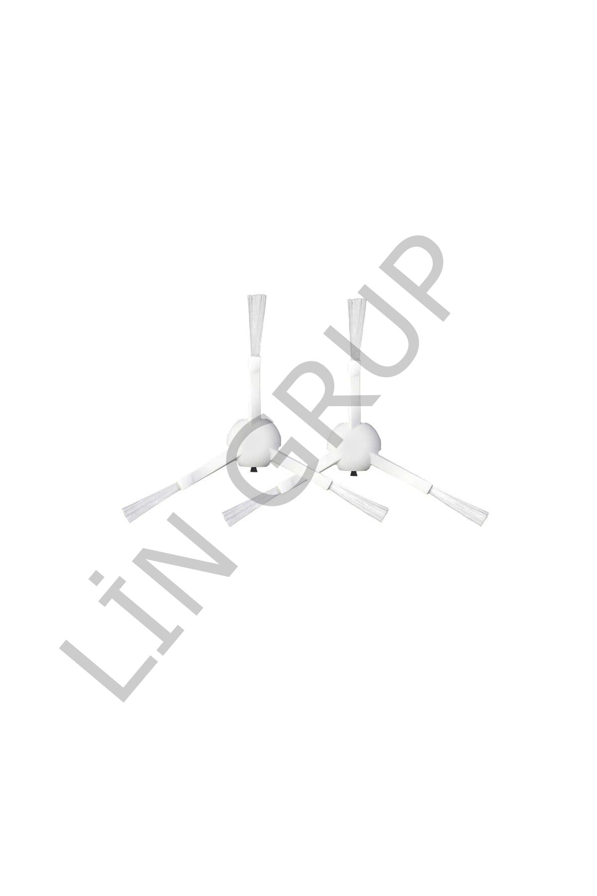 Xiaomi Vacuum Mop 1C (STYTJ01ZHM) Robot Süpürge Uyumlu 2'li Yan Fırça- Yedek Parça Seti