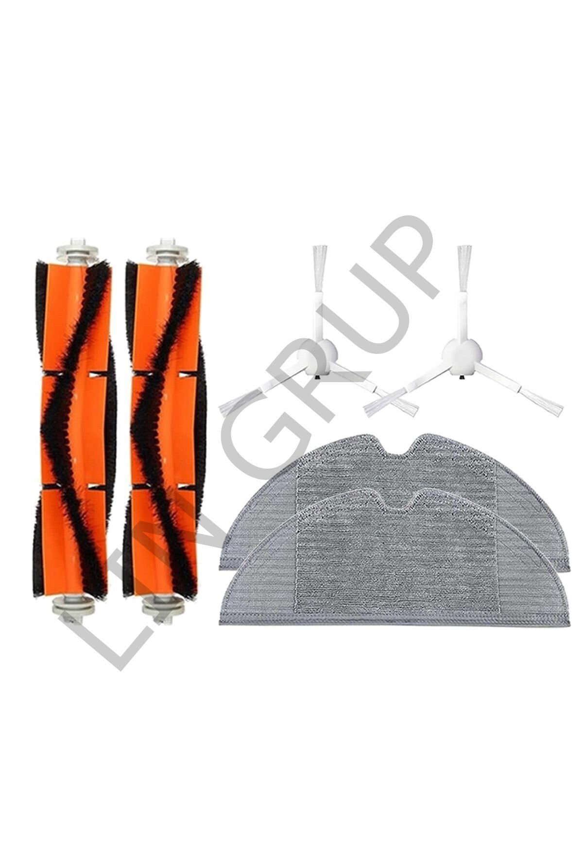 Xiaomi Trouver LDS Robot Süpürge Uyumlu 6'lı Yedek Parça Seti