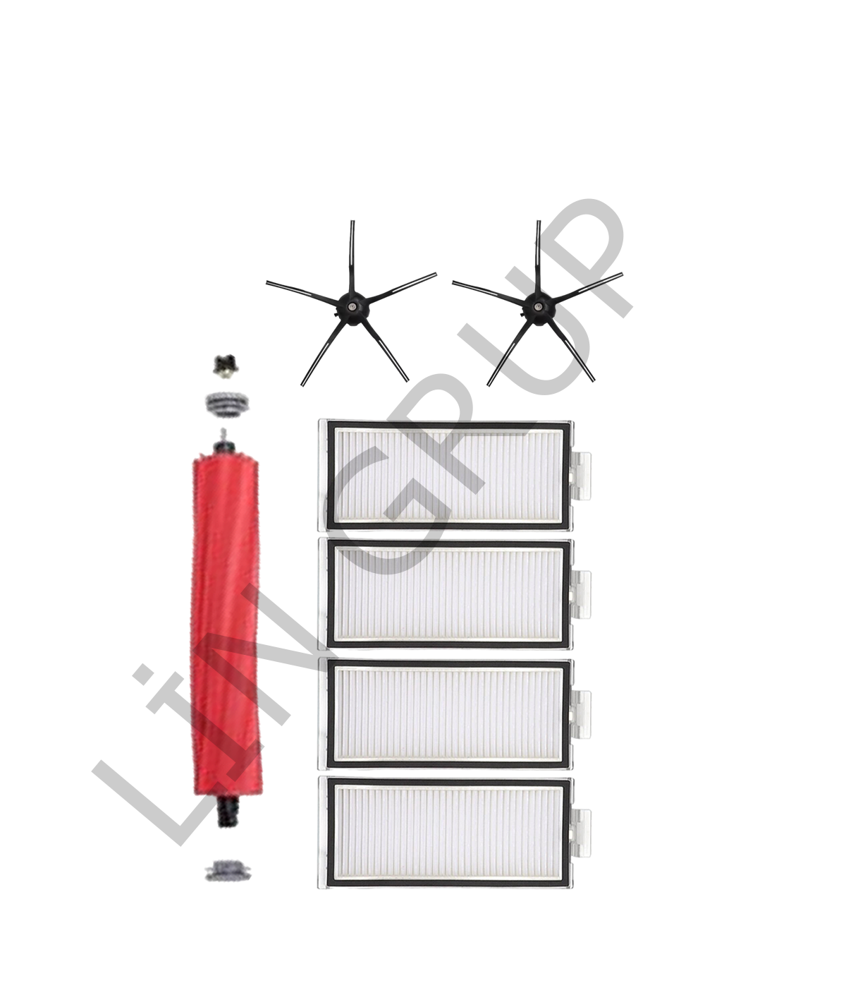 Roborock Q7 Max  Robot Süpürge Uyumlu 7'li Yedek Parça Seti