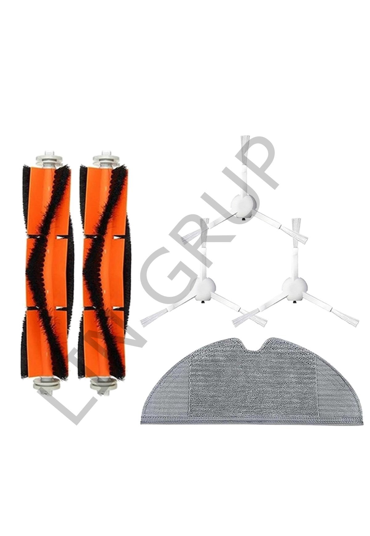 Xiaomi Trouver LDS Robot Süpürge Uyumlu 6'lı Yedek Parça Seti