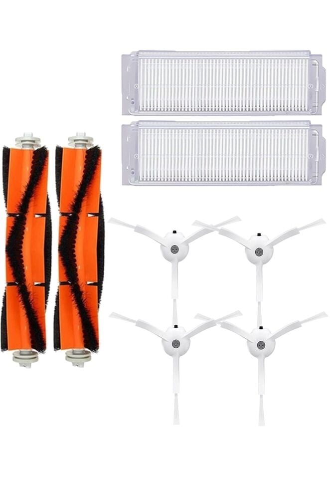 Xiaomi Vacuum Mop 2 Pro (MJST1SHW) Robot Süpürge Uyumlu 8'li Yedek Parça Seti