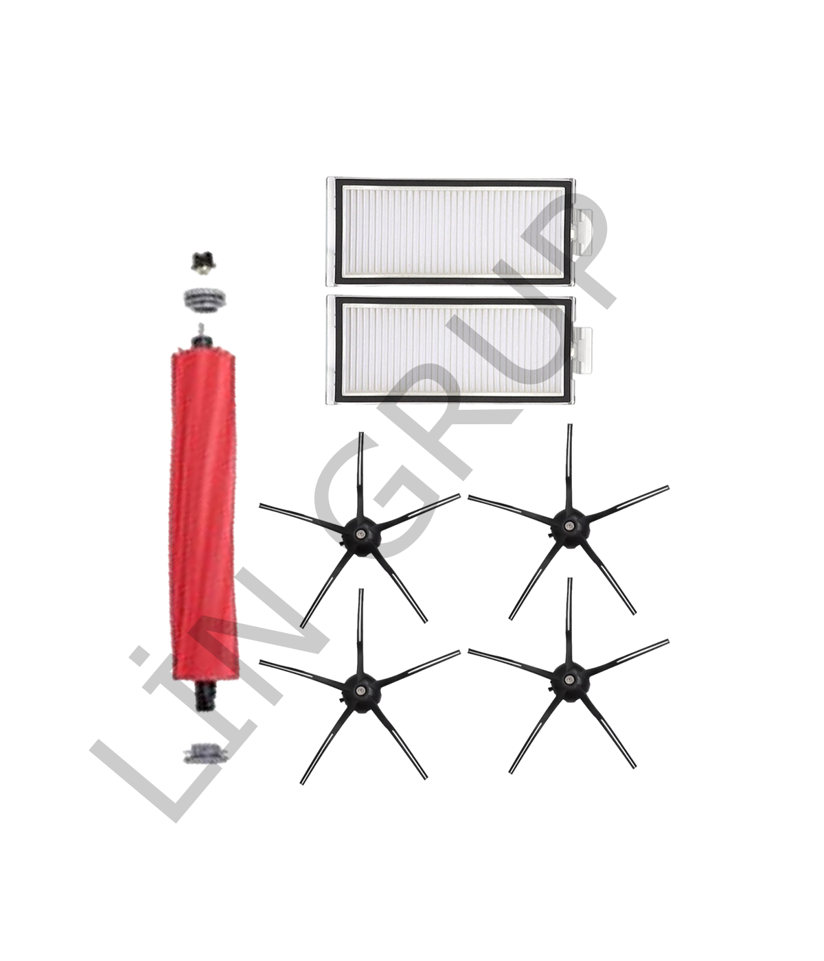 Roborock Q7 Max  Robot Süpürge Uyumlu 7'li Yedek Parça Seti