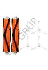 Xiaomi Trouver LDS Robot Süpürge Uyumlu 6'lı Yedek Parça Seti