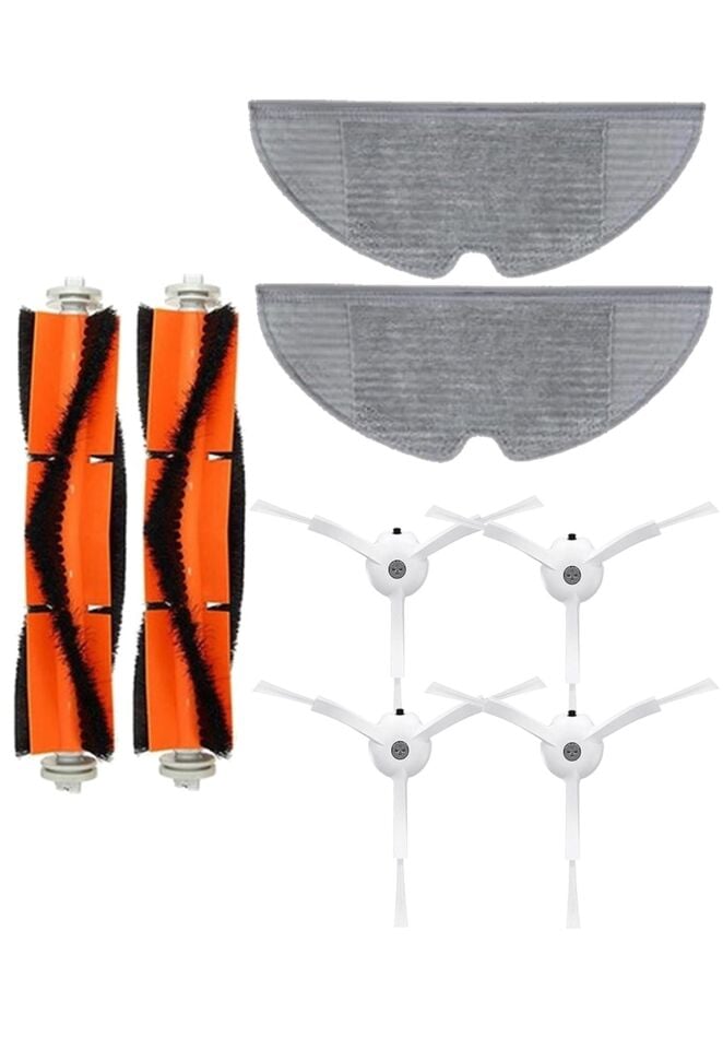 Xiaomi Vacuum Mop 2 Pro (MJST1SHW) Robot Süpürge Uyumlu 8'li Yedek Parça Seti