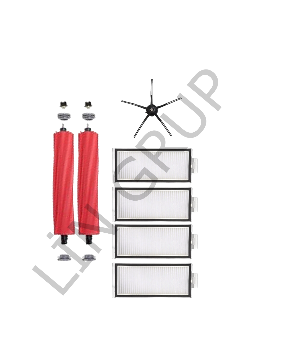 Roborock Q7 Max  Robot Süpürge Uyumlu 7'li Yedek Parça Seti