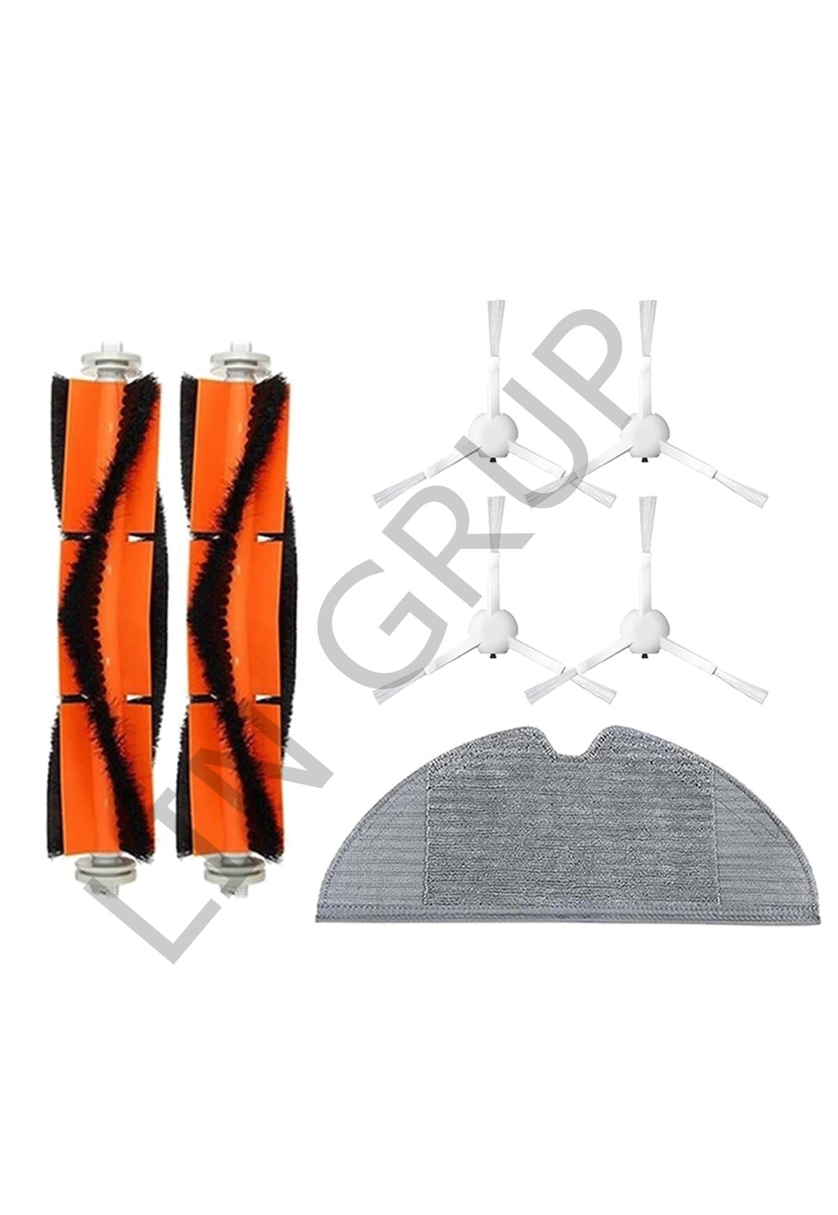 Xiaomi Trouver LDS Robot Süpürge Uyumlu 7'li Yedek Parça Seti