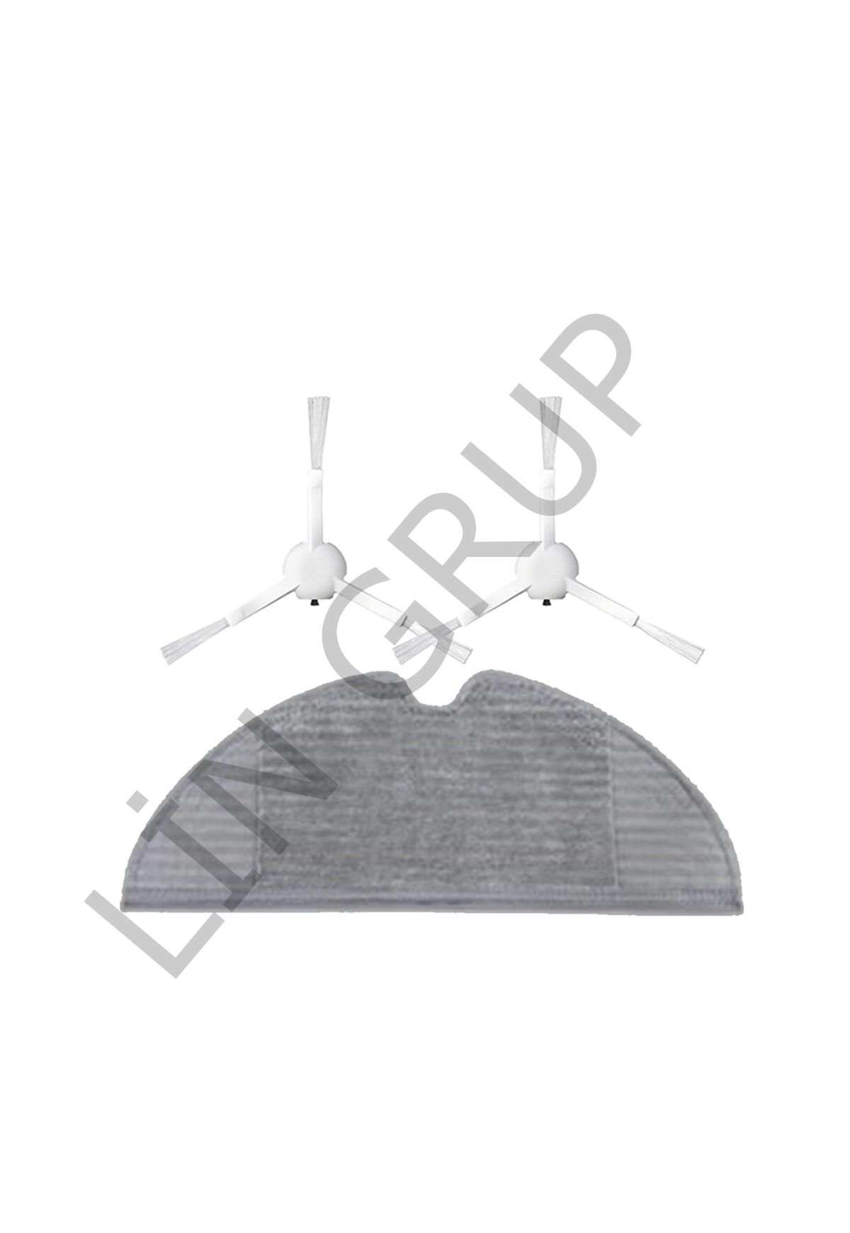 Xiaomi Vacuum Mop 1C (STYTJ01ZHM) Robot Süpürge Mop Bezi 2li Yan Fırça