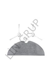 Xiaomi Vacuum Mop 1C (STYTJ01ZHM) Robot Süpürge Mop Bezi 2li Yan Fırça