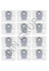 Roborock Q Revo Curv Robot Süpürge Uyumlu 12'li Toz Torbası