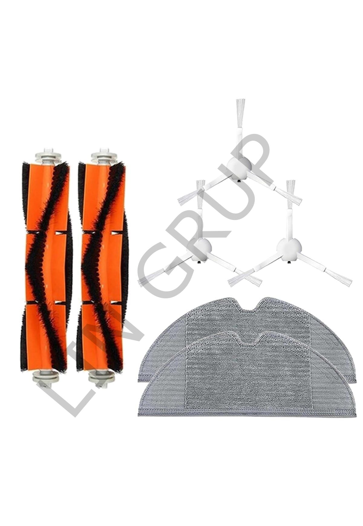 Xiaomi Trouver LDS Robot Süpürge Uyumlu 7'li Yedek Parça Seti