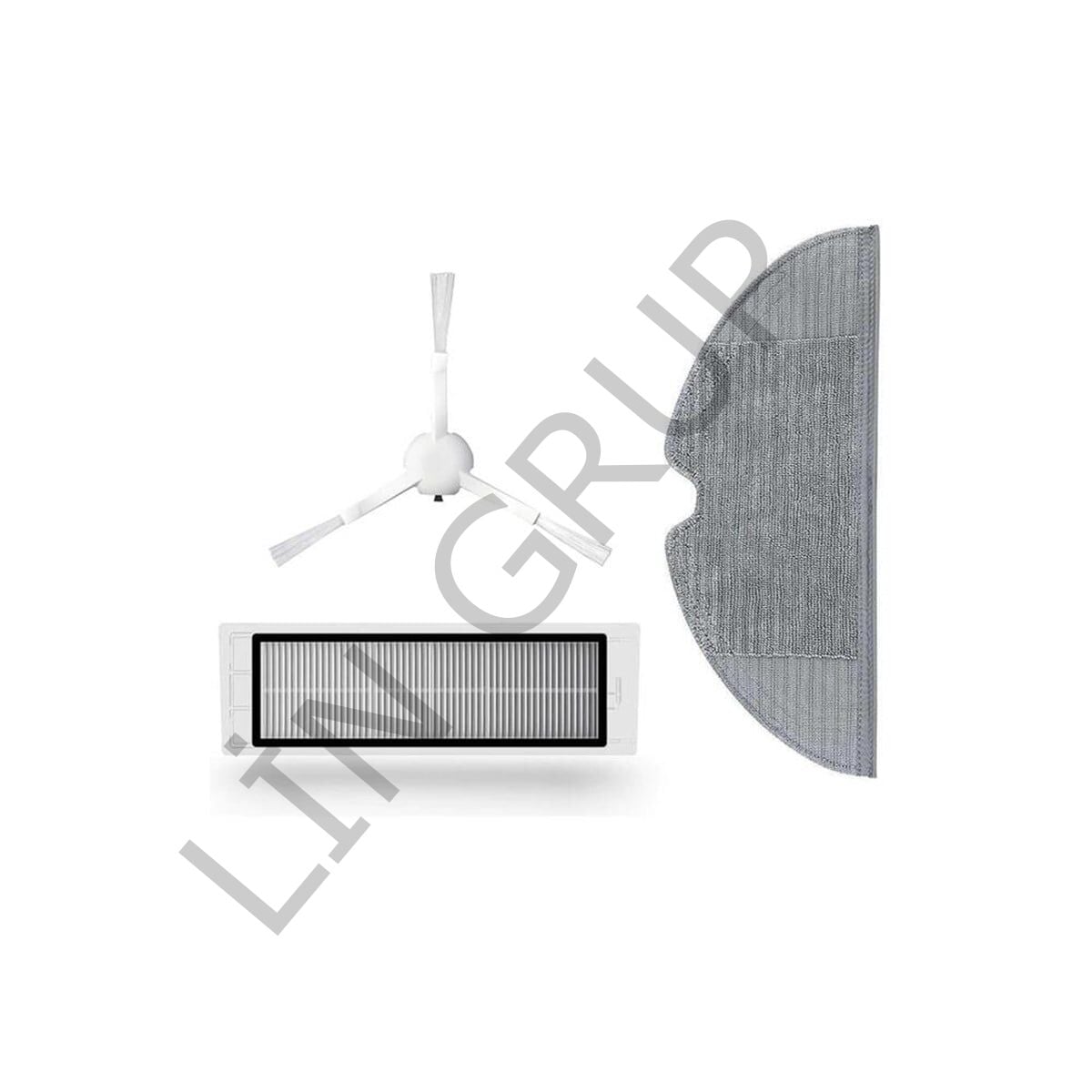 Xiaomi Vacuum Mop 1C (STYTJ01ZHM) Robot Süpürge Yan Fırça Hepa Filtre Bez