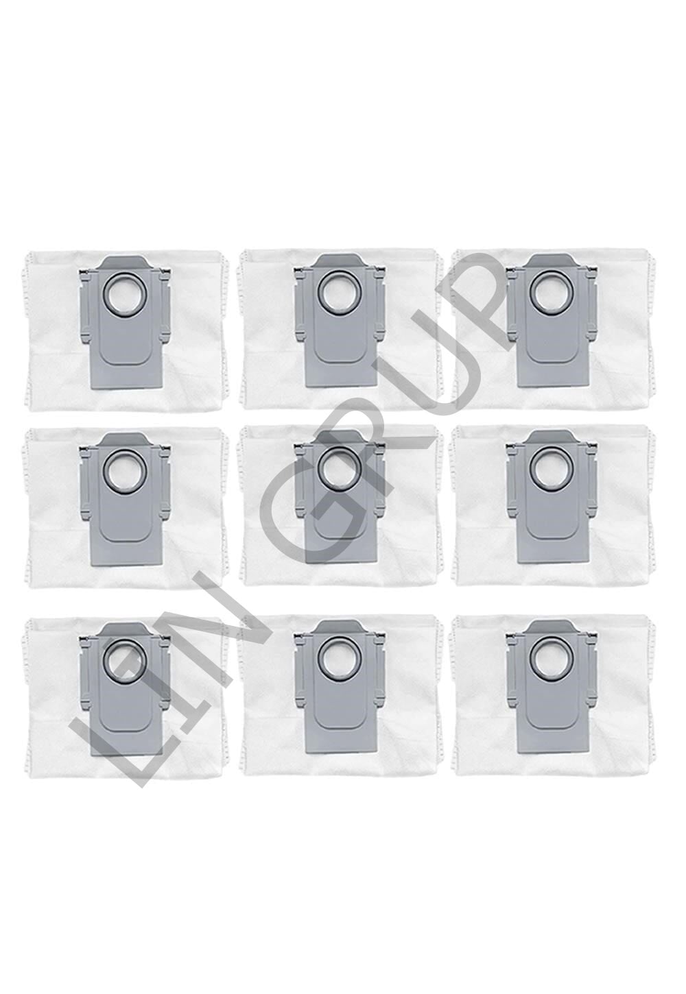 Roborock Q Revo Curv 5A1 Robot Süpürge Uyumlu 9'lu Toz Torbası