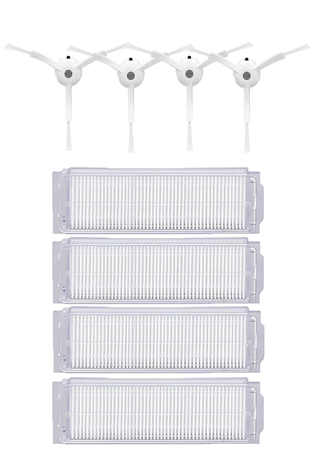 Xiaomi Vacuum Mop 2 Pro (MJST1SHW) Robot Süpürge Uyumlu 8'li Yedek Parça Seti