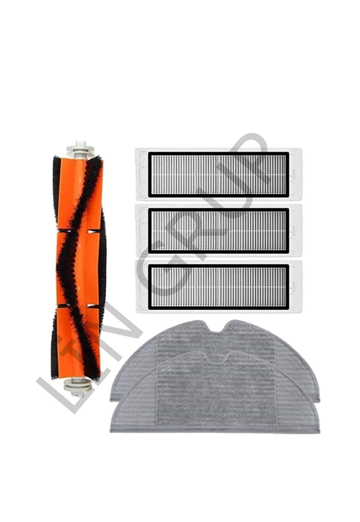 Xiaomi Vacuum Mop 2C  Robot Süpürge Uyumlu 6'lı Yedek Parça Seti