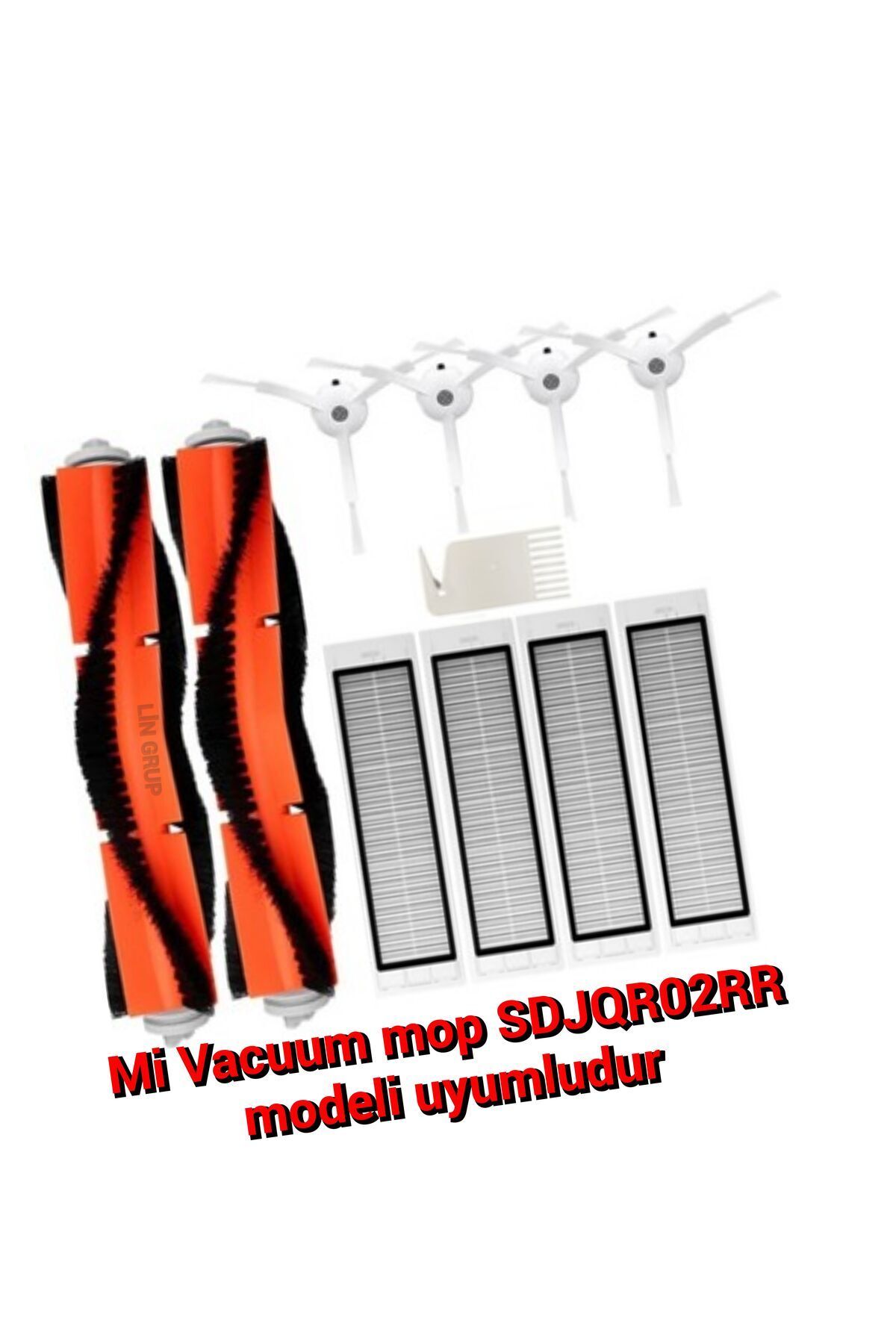 Mi Robot vacuum cleaner model SDJQR02RR yedek parça seti