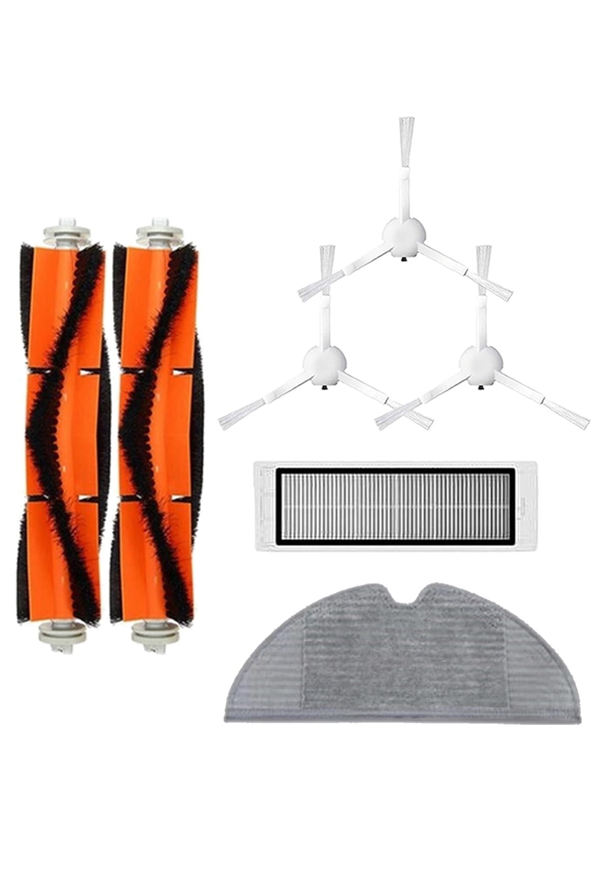 Dreame D9 Robot Süpürge Uyumlu 7'li Yedek Parça Seti