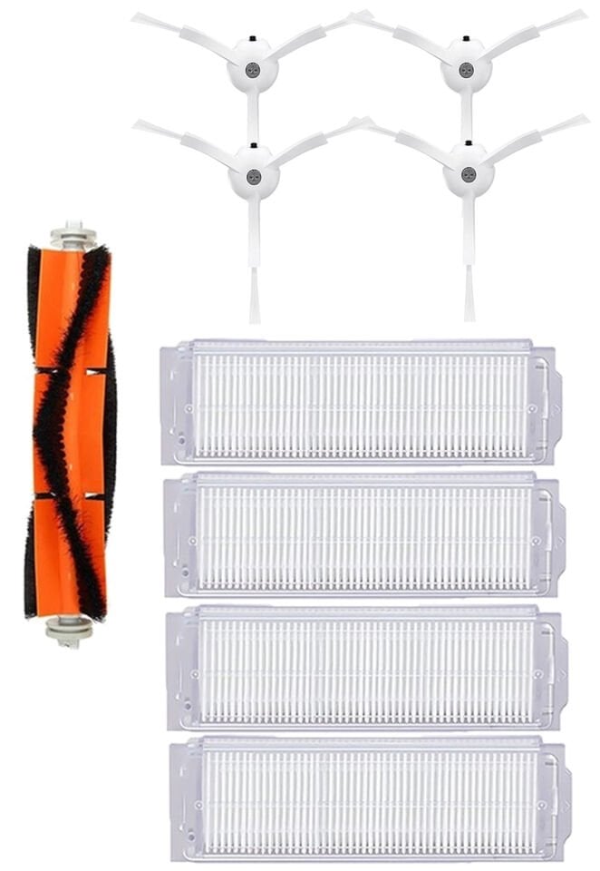 Xiaomi Vacuum Mop 2 Pro (MJST1SHW) Robot Süpürge Uyumlu 9'lu Yedek Parça Seti