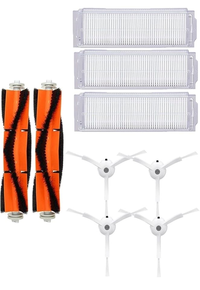 Xiaomi Vacuum Mop 2 Pro (MJST1SHW) Robot Süpürge Uyumlu 9'lu Yedek Parça Seti