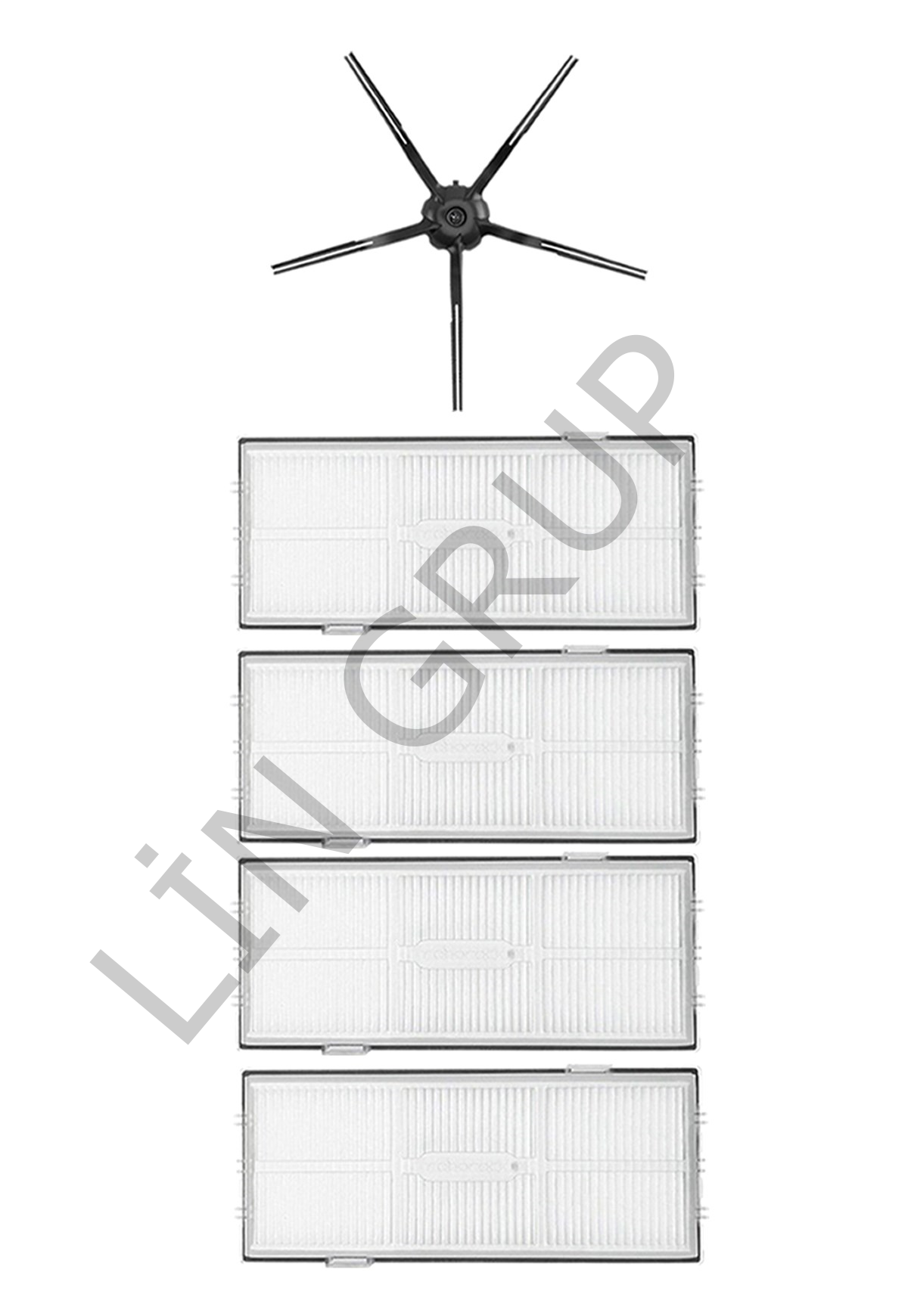 Roborock S7+ Robot Süpürge Uyumlu 5'li Yedek Parça Seti