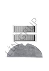 Xiaomi Vacuum Mop 1C (STYTJ01ZHM) Robot Süpürge Uyumlu 3'lü Yedek Parça Seti