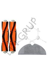 Xiaomi Vacuum Mop 2C  Robot Süpürge Uyumlu 6'lı Yedek Parça Seti