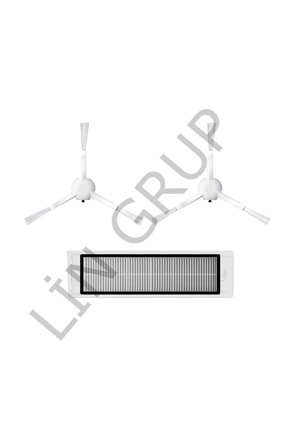 Xiaomi Trouver LDS Robot Süpürge Uyumlu 3'lü Yedek Parça Seti