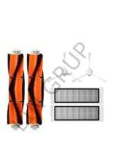 Xiaomi Vacuum Mop 2C  Robot Süpürge Uyumlu 6'lı Yedek Parça Seti