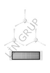 Xiaomi Trouver LDS Robot Süpürge Uyumlu 4'lü Yedek Parça Seti