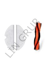 Xiaomi Vacuum Mop 1C (STYTJ01ZHM) Robot Süpürge Uyumlu 3'lü Yedek Parça Seti