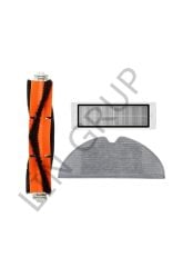 Xiaomi Vacuum Mop 1C (STYTJ01ZHM) Robot Süpürge Uyumlu 3'lü Yedek Parça Seti