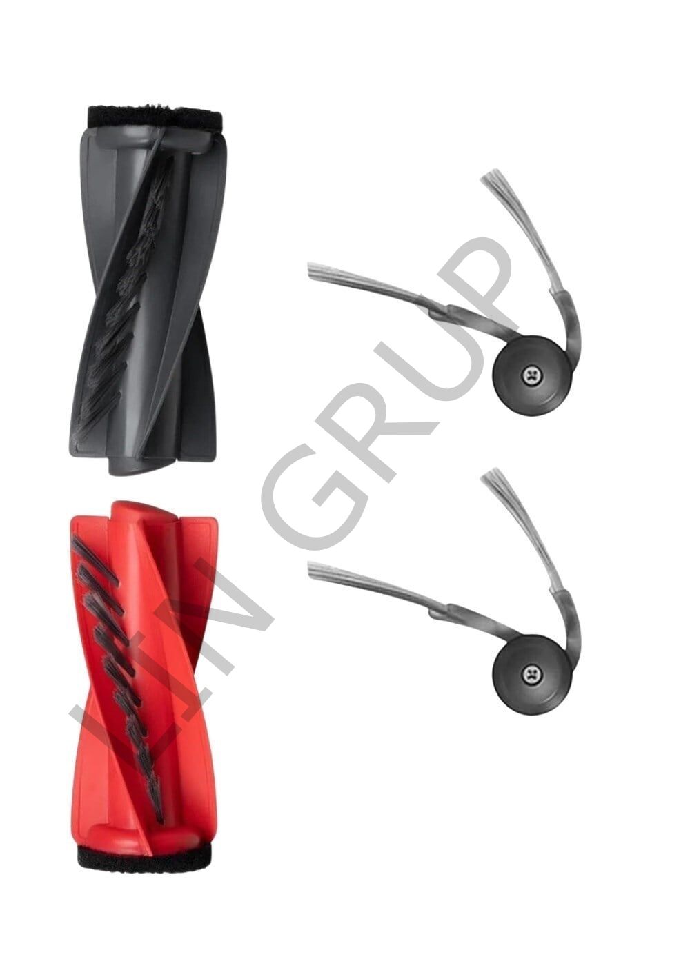 Roborock Q Revo Curv 5A1 Robot Süpürge Uyumlu 3'lü Yedek Parça Seti