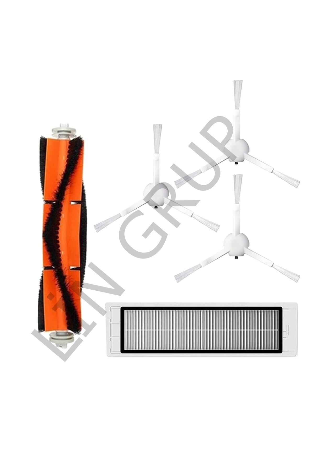 Xiaomi Trouver LDS Robot Süpürge Uyumlu 5'li Yedek Parça Seti