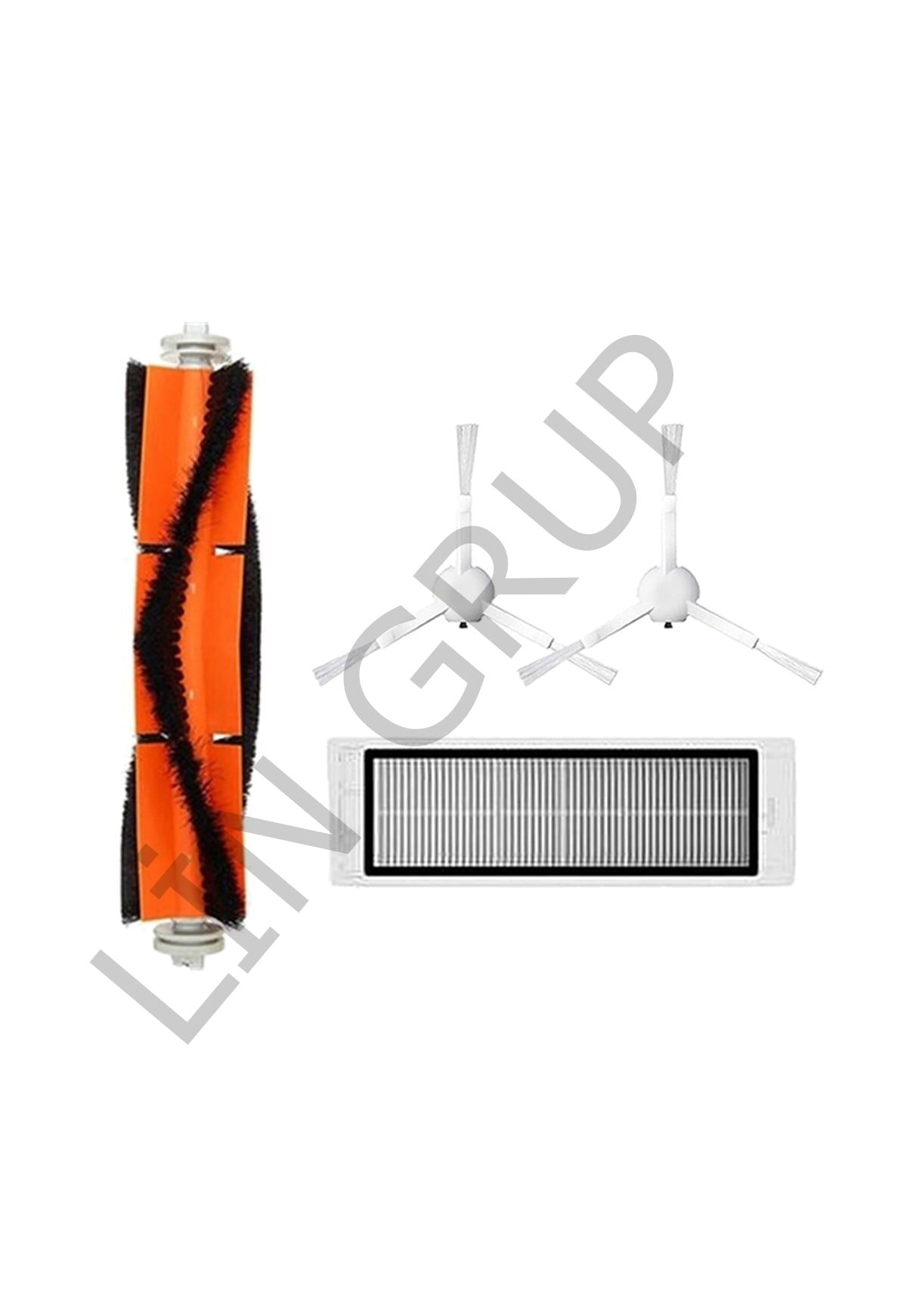 Xiaomi Vacuum Mop 1C (STYTJ01ZHM) Robot Süpürge Uyumlu 4'lü Yedek Parça Seti