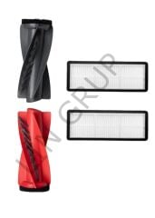 Roborock Q Revo Curv 5A1 Robot Süpürge Uyumlu 3'lü Yedek Parça Seti