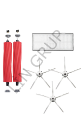 Roborock S7+ Robot Süpürge Uyumlu 6'lı Yedek Parça Seti