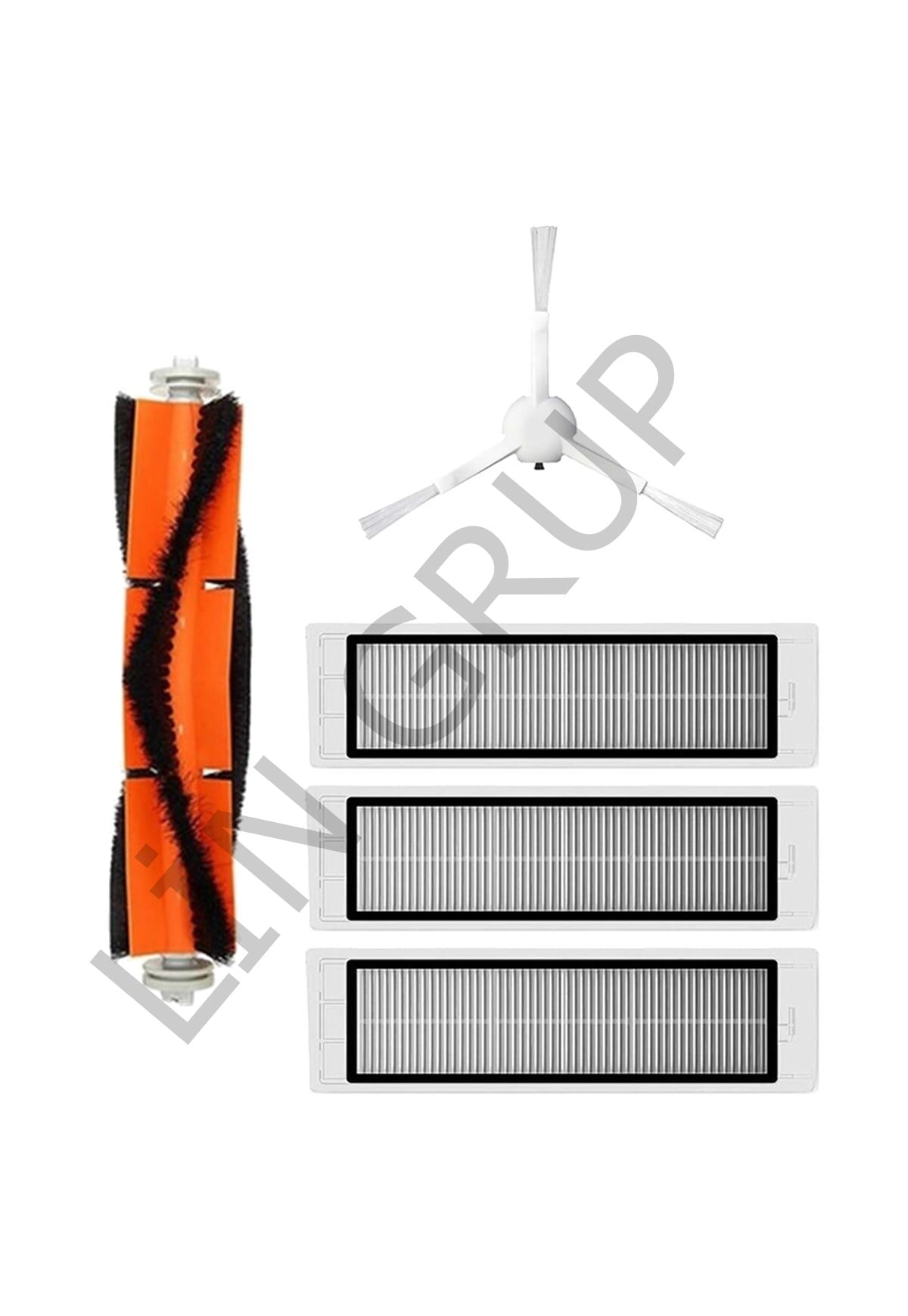 Xiaomi Trouver LDS Robot Süpürge Uyumlu 5'li Yedek Parça Seti