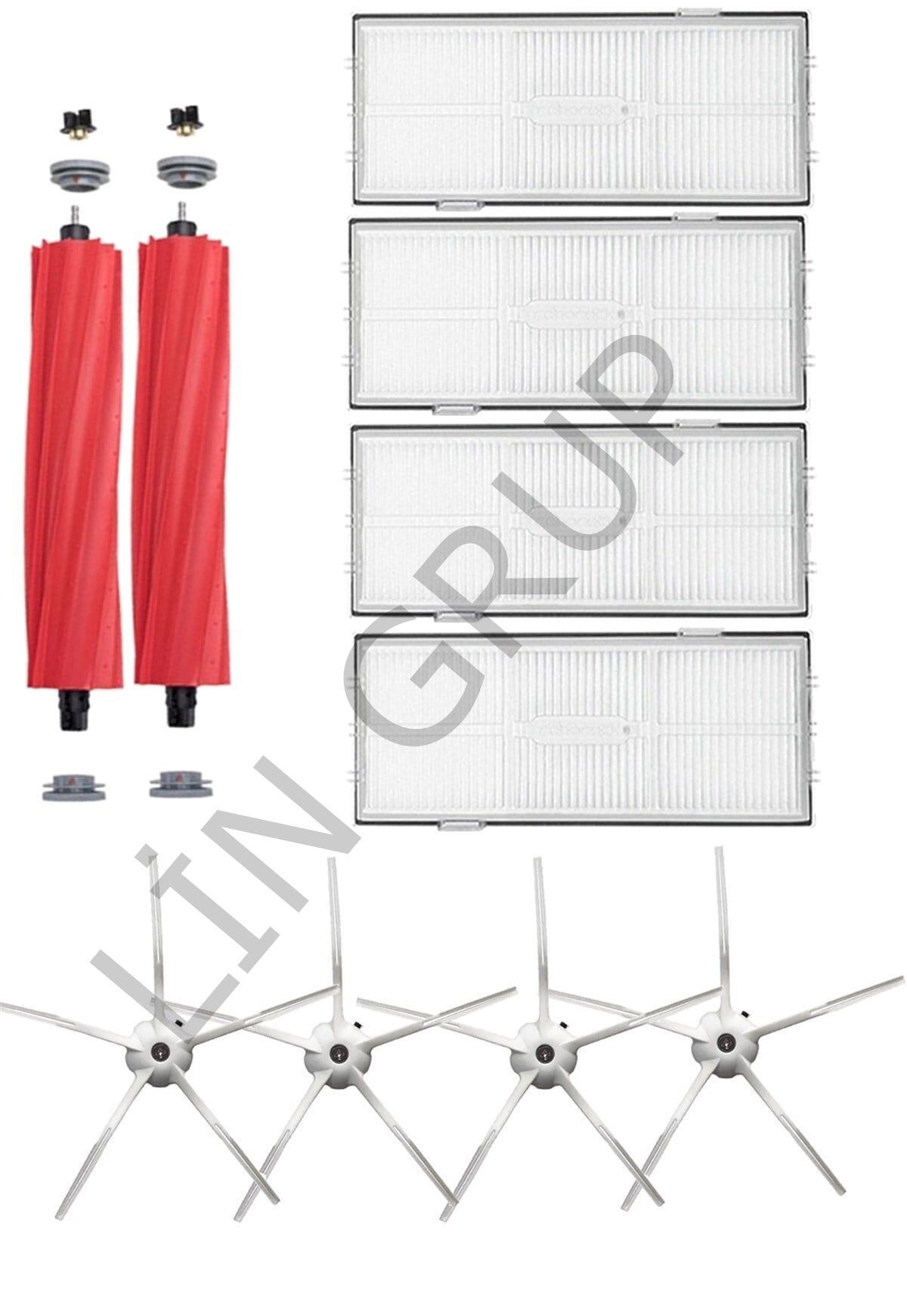 Roborock Q7 Max  Robot Süpürge Uyumlu 10'lu Yedek Parça Seti