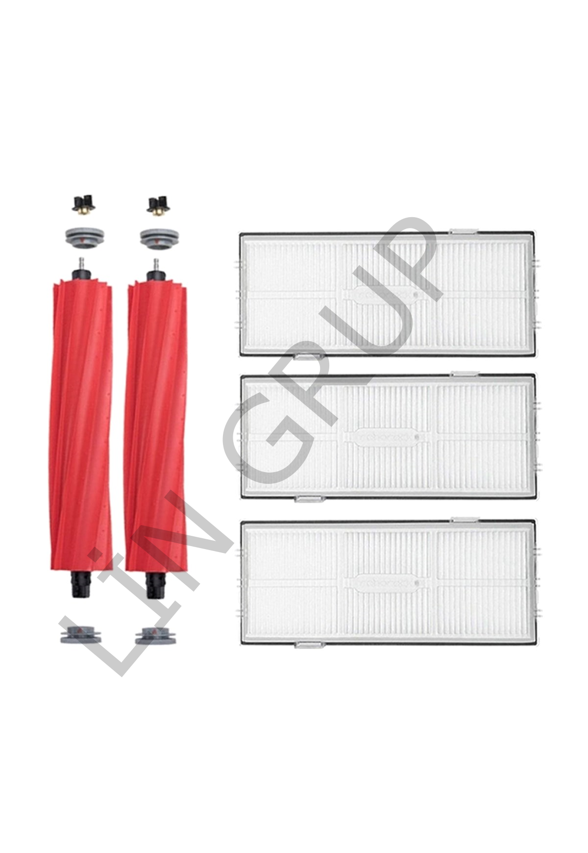 Roborock S7+ Robot Süpürge Uyumlu 5'li Yedek Parça Seti