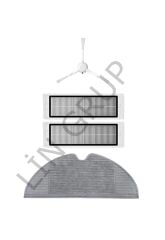 Xiaomi Vacuum Mop 1C (STYTJ01ZHM) Robot Süpürge Uyumlu 4'lü Yedek Parça Seti