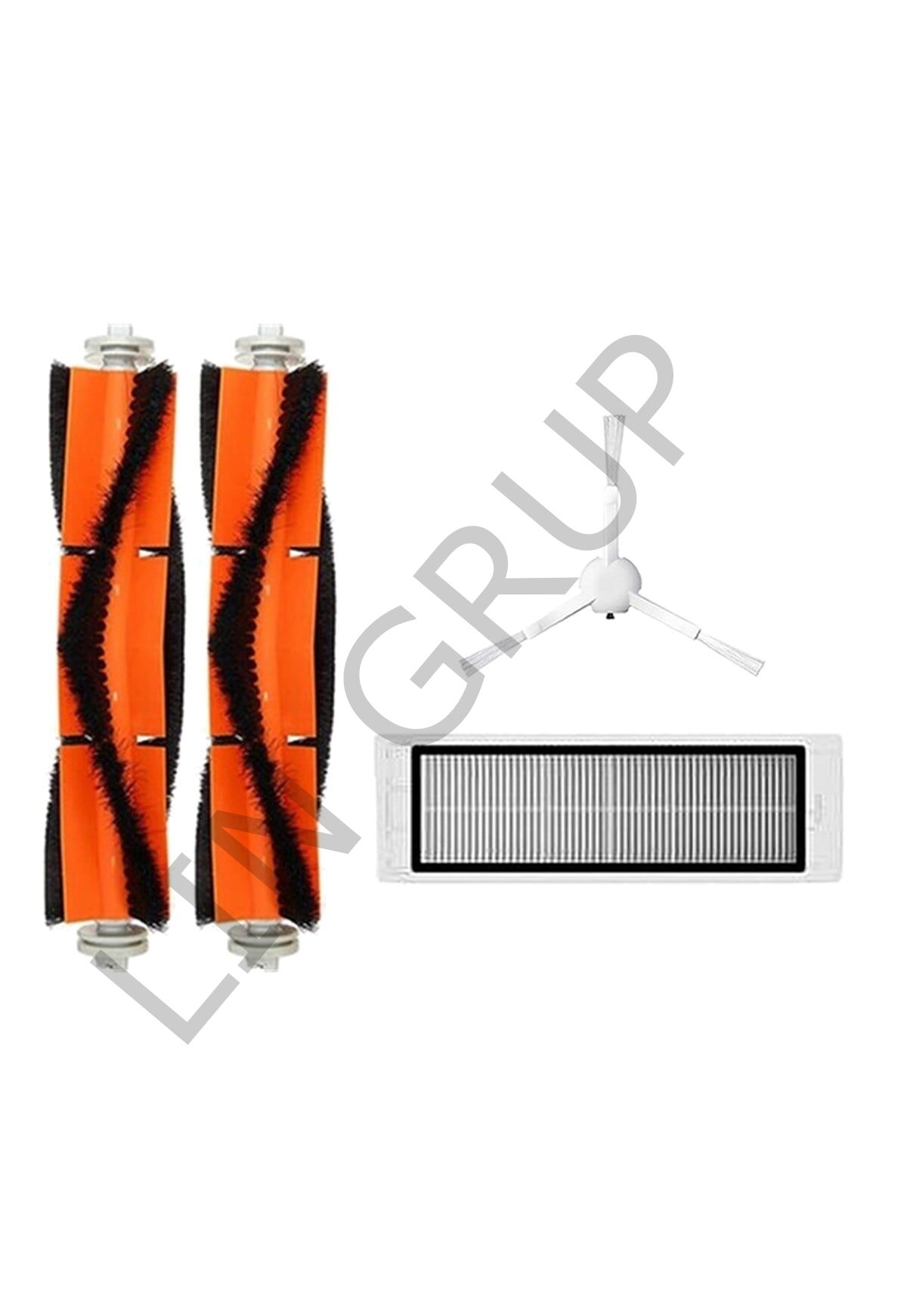 Xiaomi Vacuum Mop 1C (STYTJ01ZHM) Robot Süpürge Uyumlu 4'lü Yedek Parça Seti