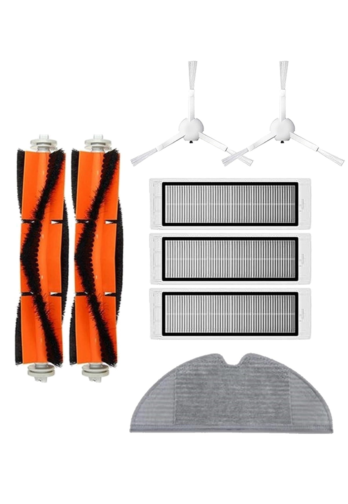 Dreame D9 Robot Süpürge Uyumlu 8'li Yedek Parça Seti