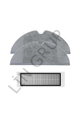 Xiaomi Trouver LDS Robot Süpürge Uyumlu 3'lü Yedek Parça Seti