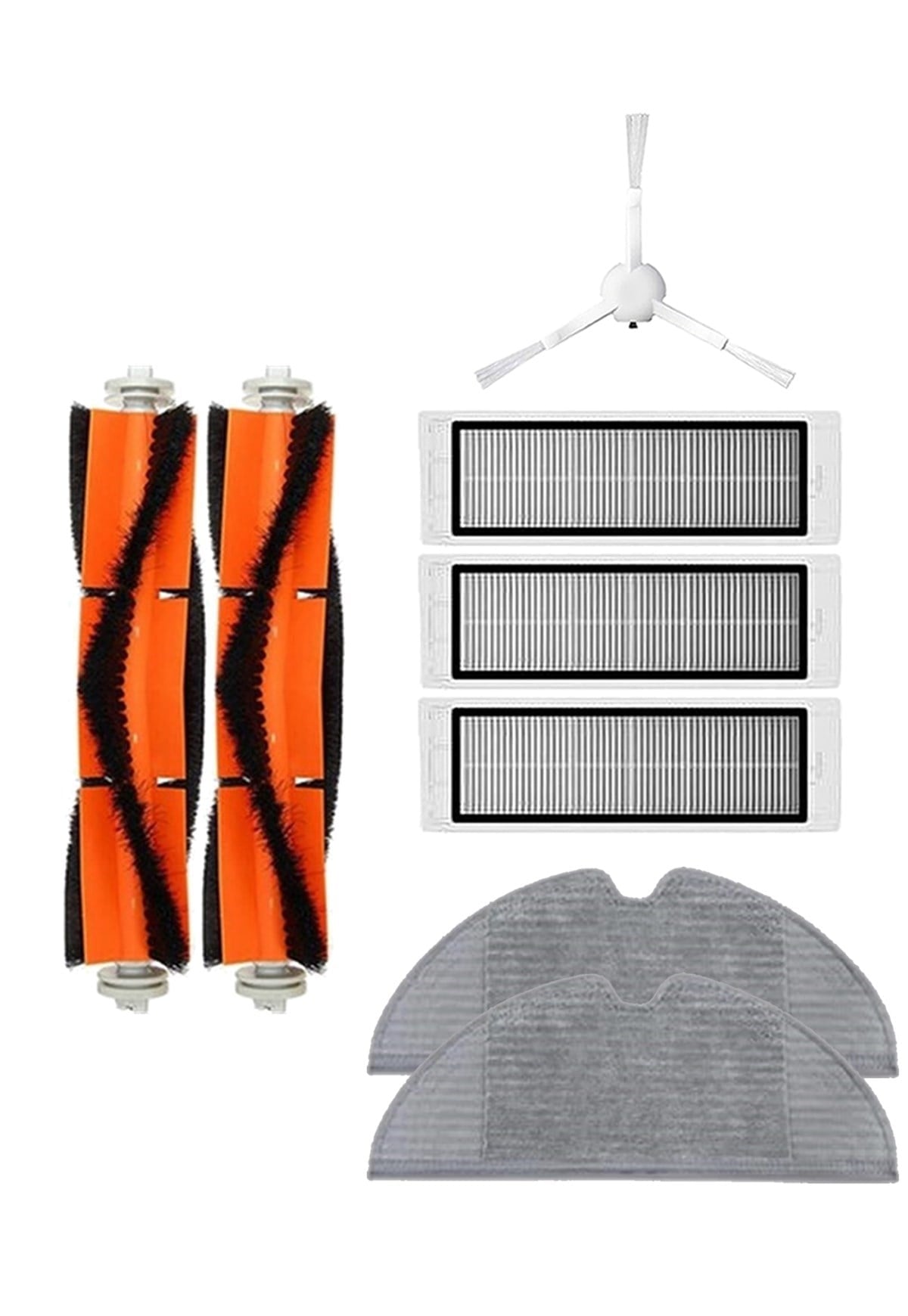 Dreame D9 Robot Süpürge Uyumlu 8'li Yedek Parça Seti